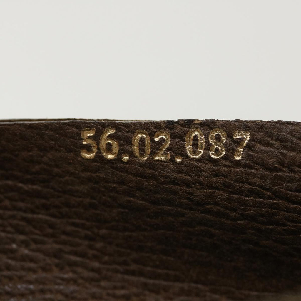 GUCCI GG Canvas Web Sherry Line Shoulder Bag Beige Red Green yk5362