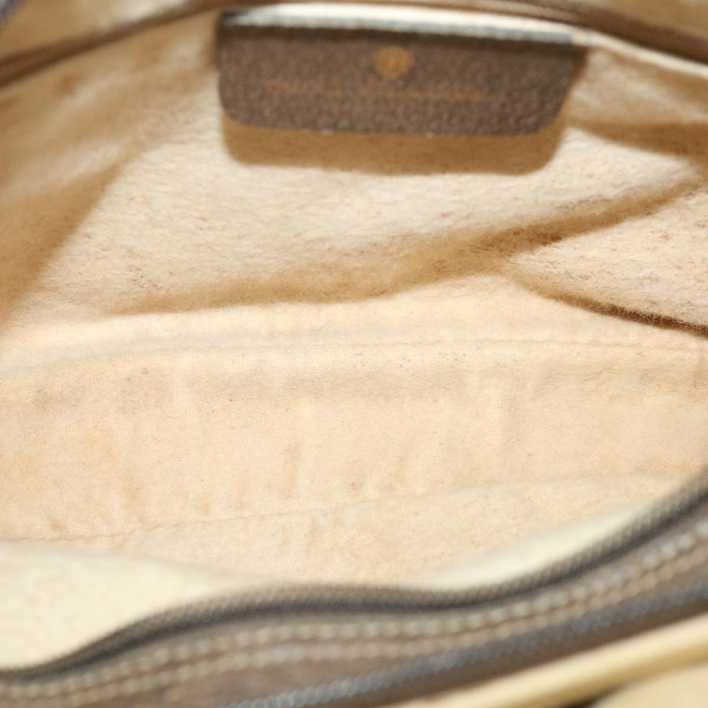 GUCCI GG Canvas Web Sherry Line Shoulder Bag Beige Red Green yk5378