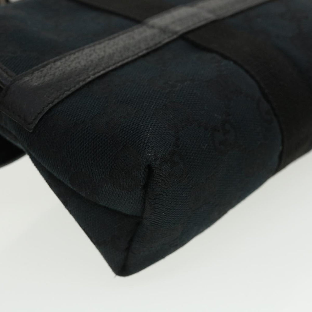 GUCCI GG Canvas Waist Bag Black yk5537