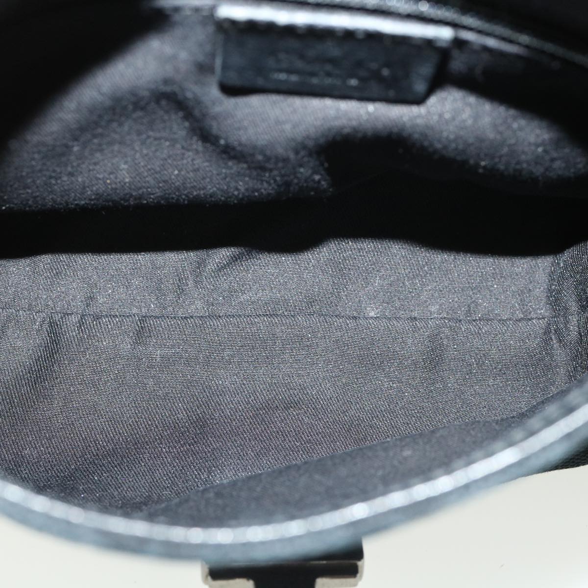 GUCCI GG Canvas Waist Bag Black yk5537