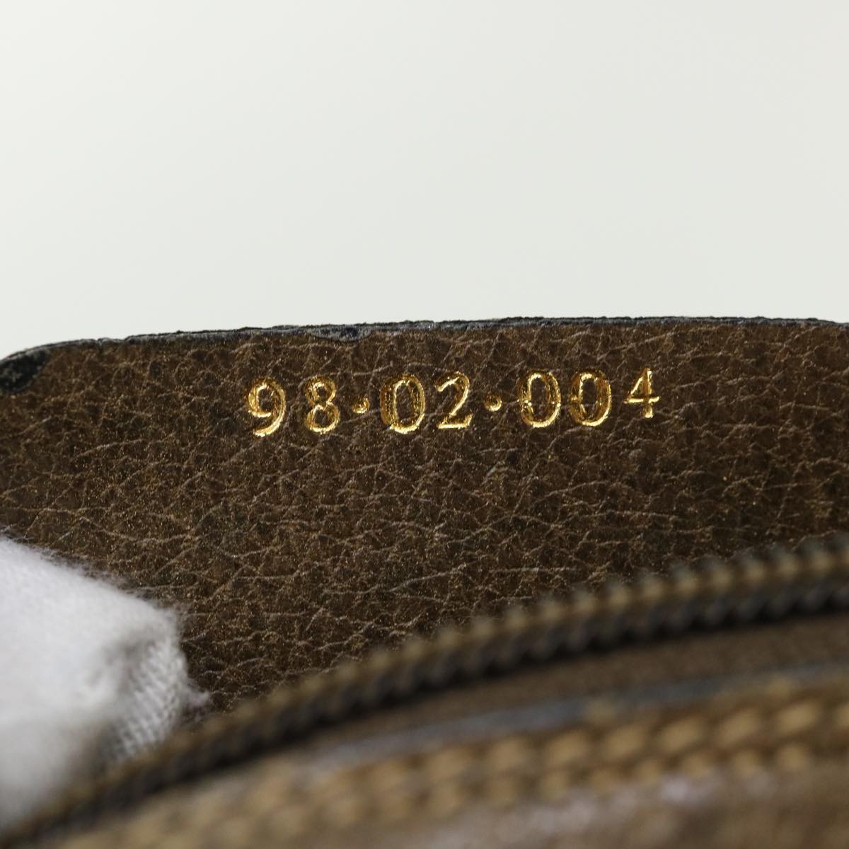 GUCCI GG Canvas Web Sherry Line Shoulder Bag Beige Green 98.02.004 yk5881B