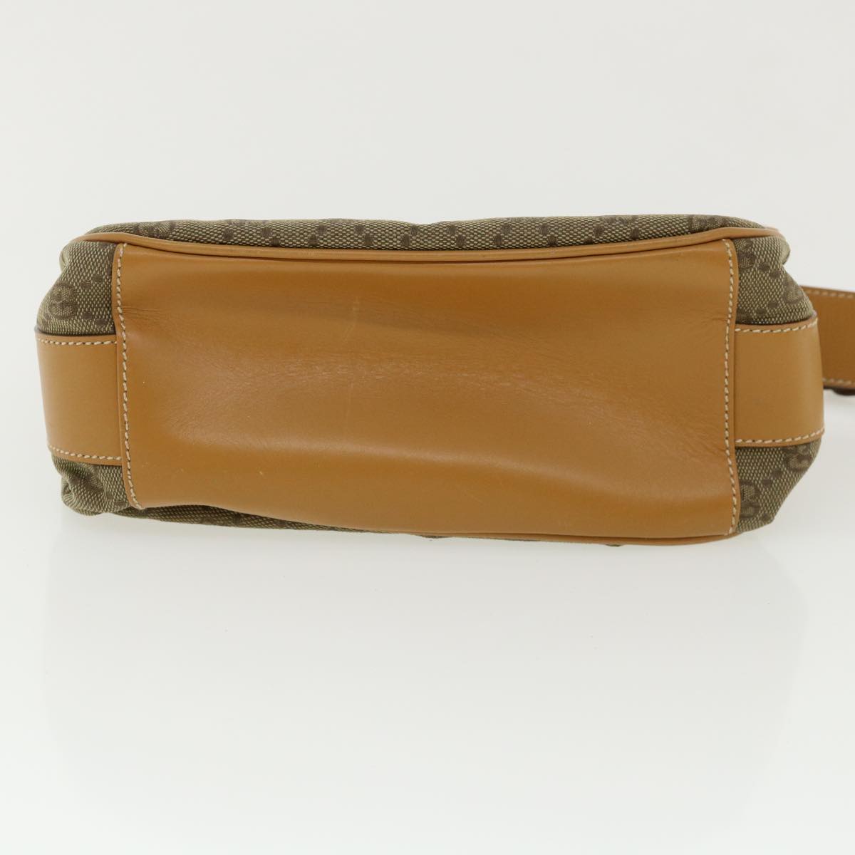 GUCCI GG Canvas Shoulder Bag Beige yk5899