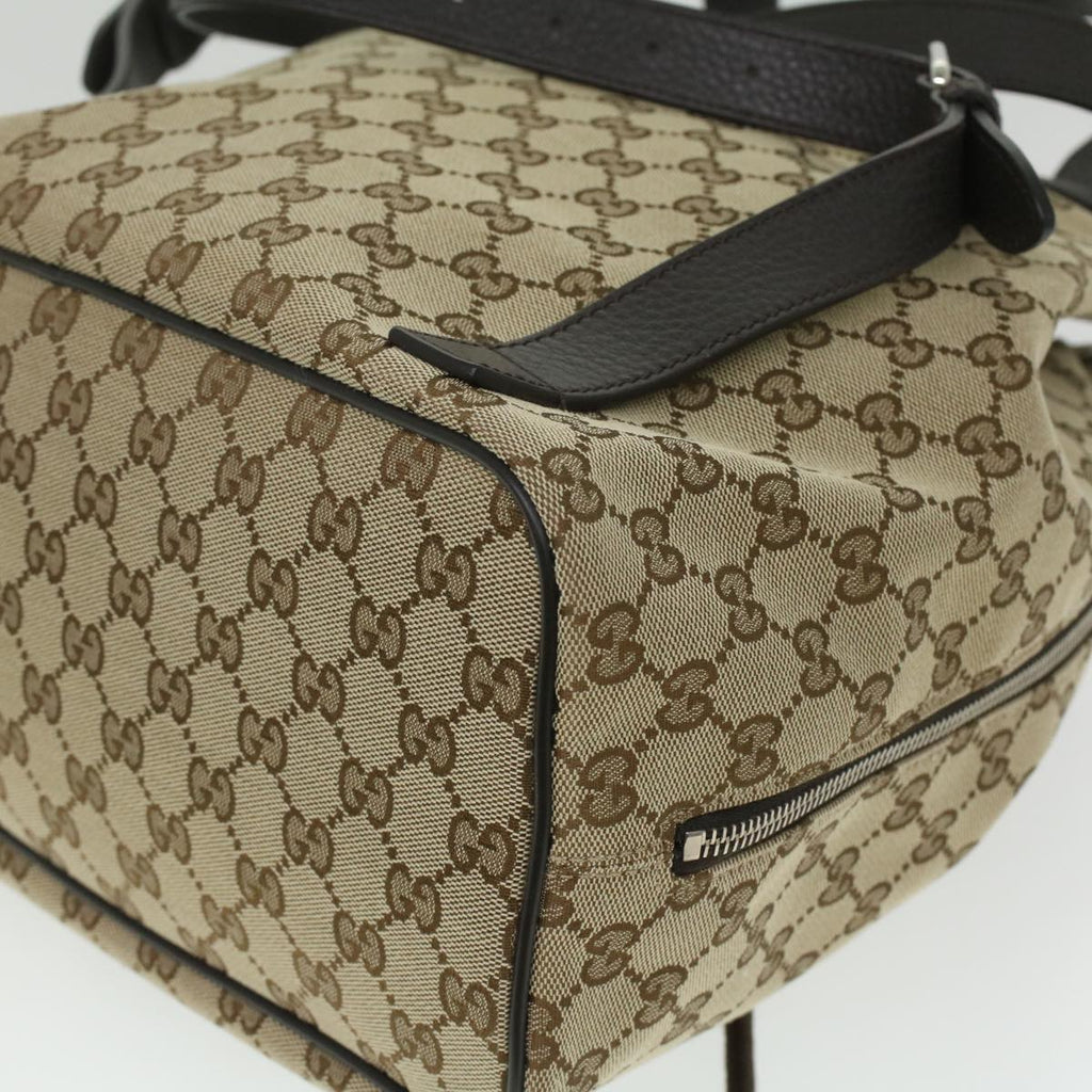 GUCCI GG Canvas Backpack outlet Beige 449175 yk5920