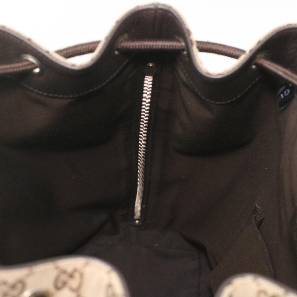 GUCCI GG Canvas Backpack outlet Beige 449175 yk5920