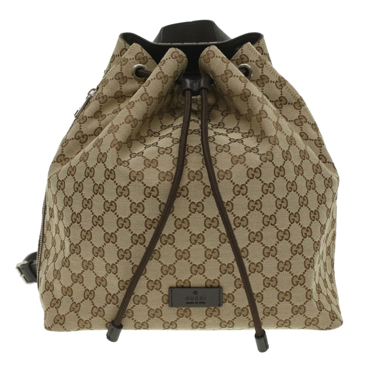 GUCCI GG Canvas Backpack outlet Beige 449175 yk5920
