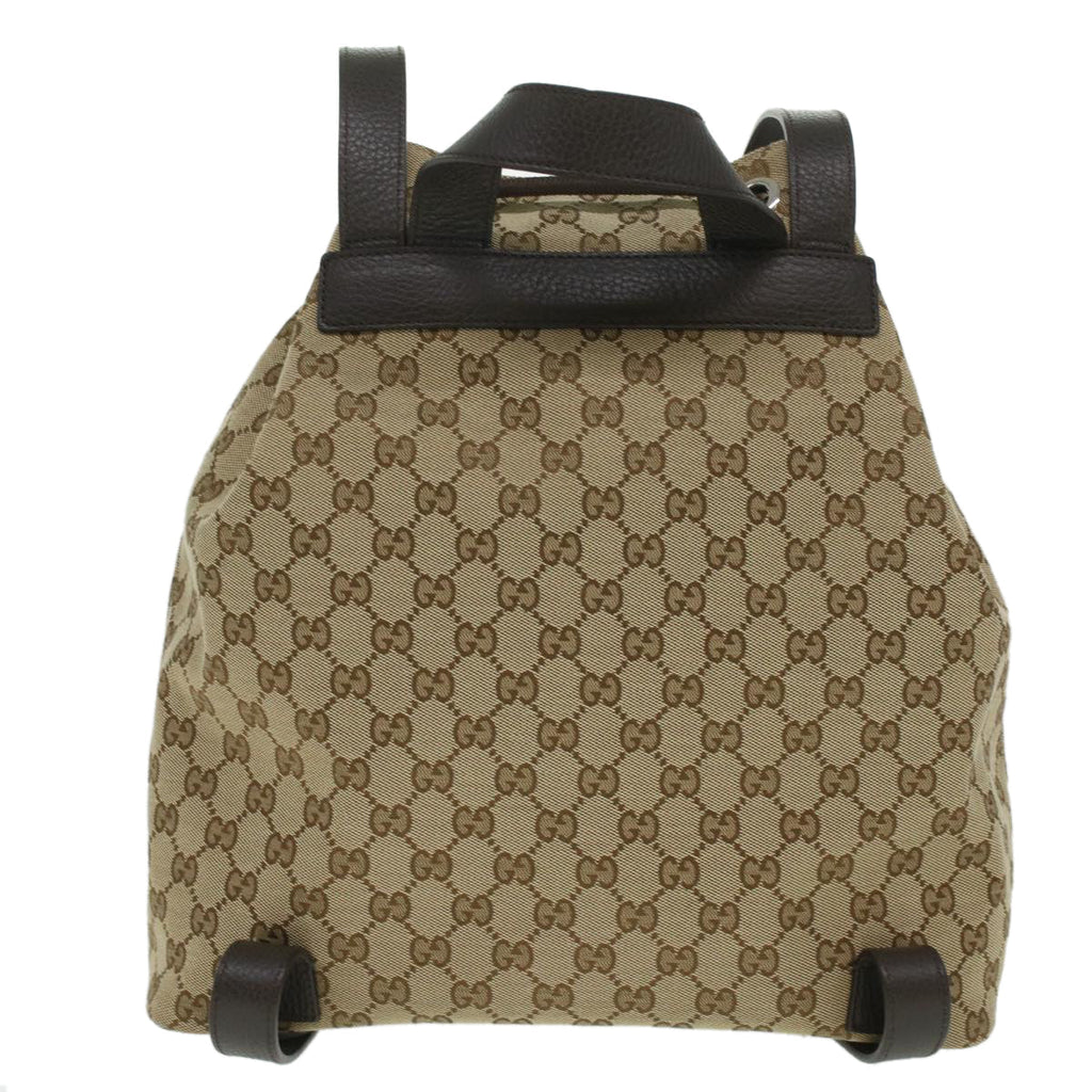 GUCCI GG Canvas Backpack outlet Beige 449175 yk5920