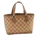 GUCCI GG Canvas Paglia GG Sunset Tote Bag Red 232973 yk5954