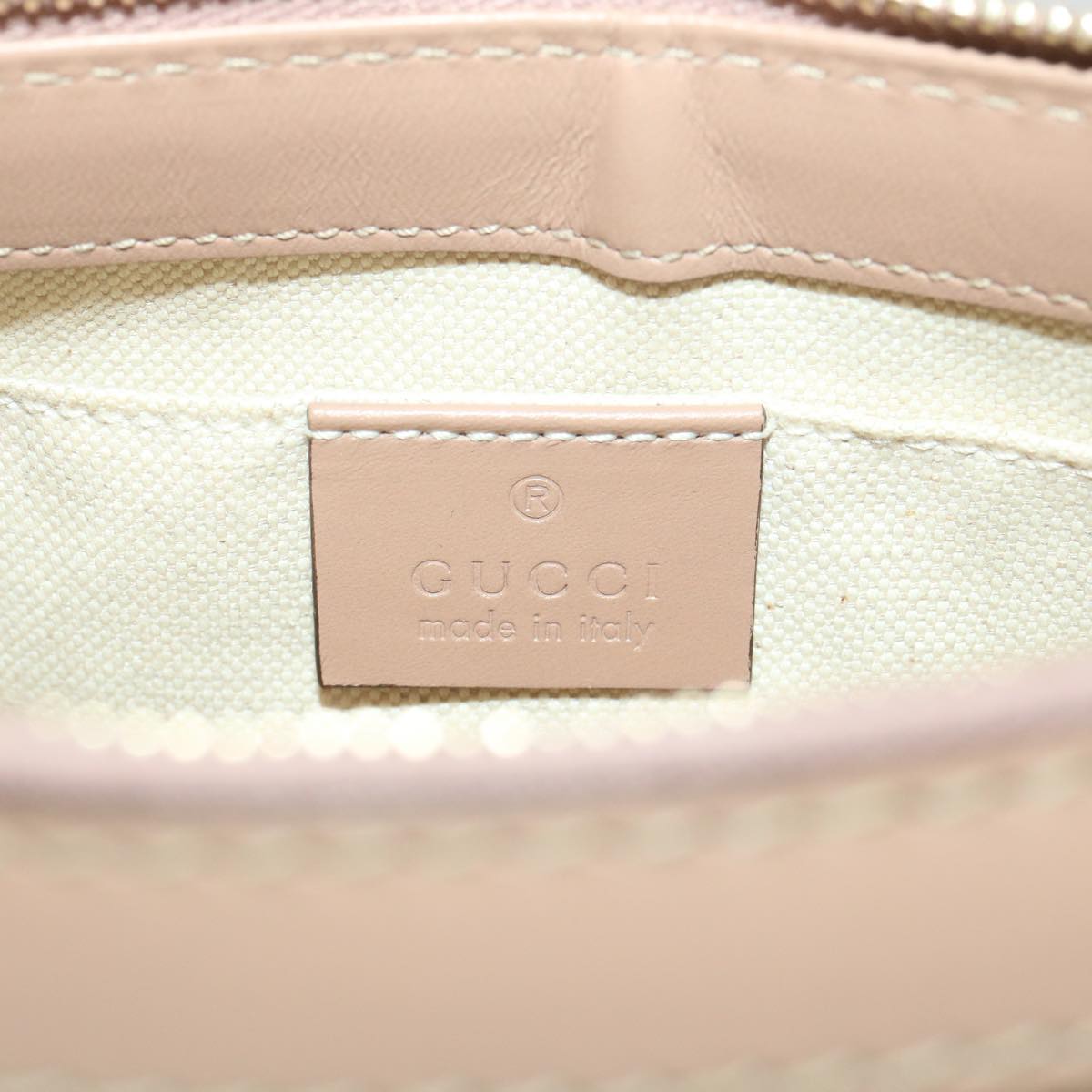 GUCCI GG Canvas Shoulder Bag Beige Pink 269893 yk6061
