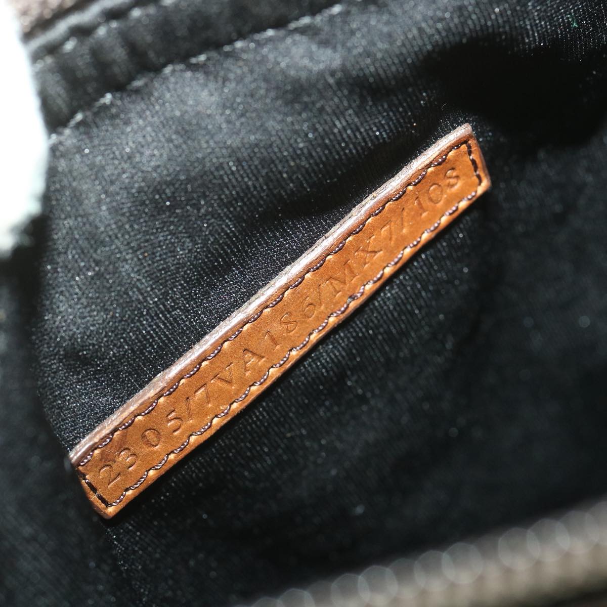 FENDI Zucca Canvas Shoulder Bag Nylon Brown yk6092