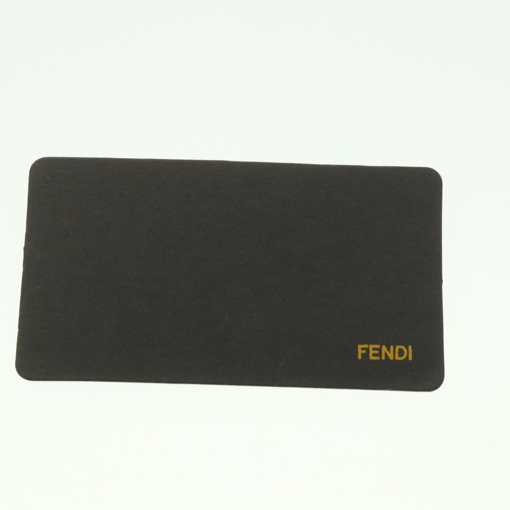 FENDI Zucca Canvas Shoulder Bag Nylon Brown yk6092