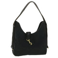 GUCCI GG Canvas Jackie Shoulder Bag Black 92735 yk6103