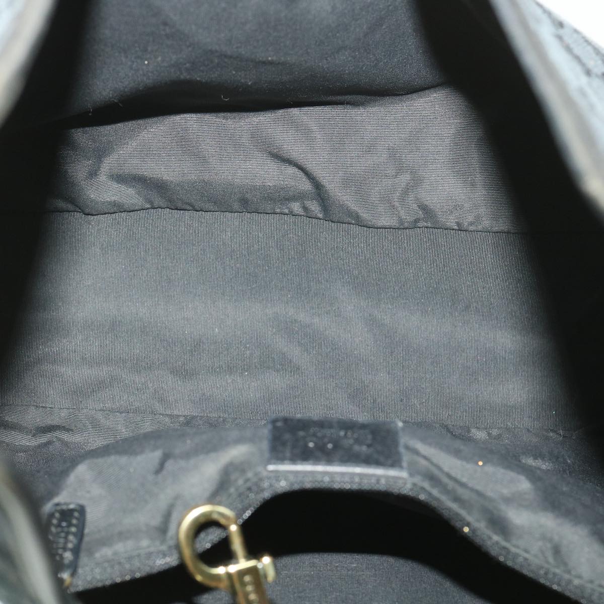 GUCCI GG Canvas Jackie Shoulder Bag Black 92735 yk6103