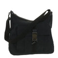 GUCCI GG Canvas Shoulder Bag Black 131211 yk6108
