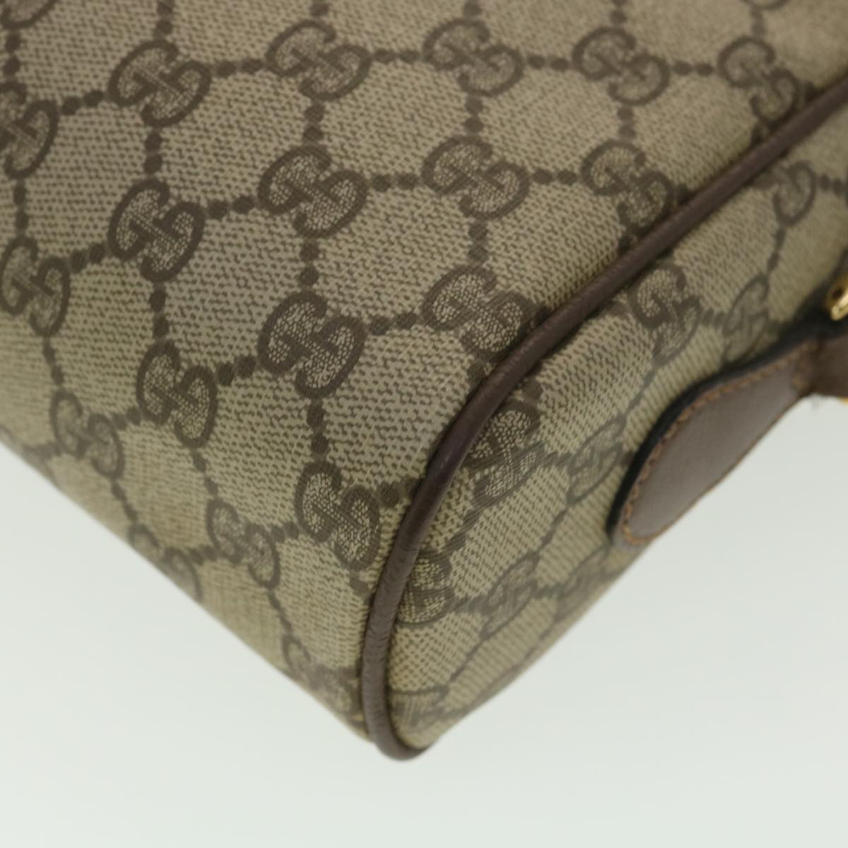 GUCCI GG Canvas Web Sherry Line Shoulder Bag Red Beige Green 001.56 yk6153B