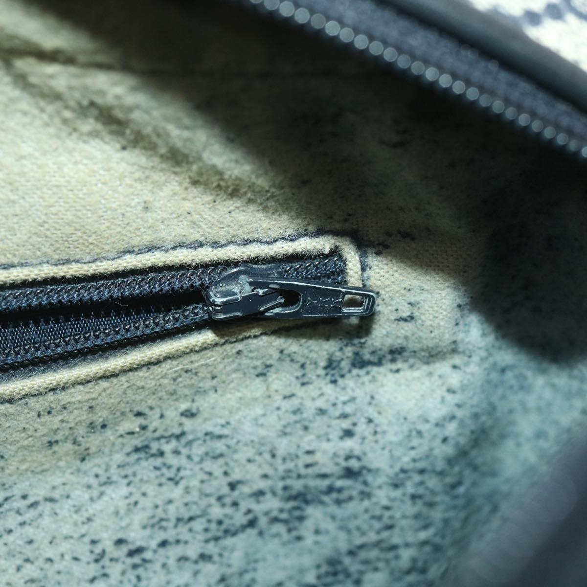 GUCCI GG Canvas Shoulder Bag PVC Leather Gray Navy 001.29.0117 yk6180