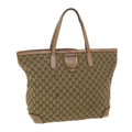 GUCCI GG Canvas Tote Bag Beige 305585 yk6207B
