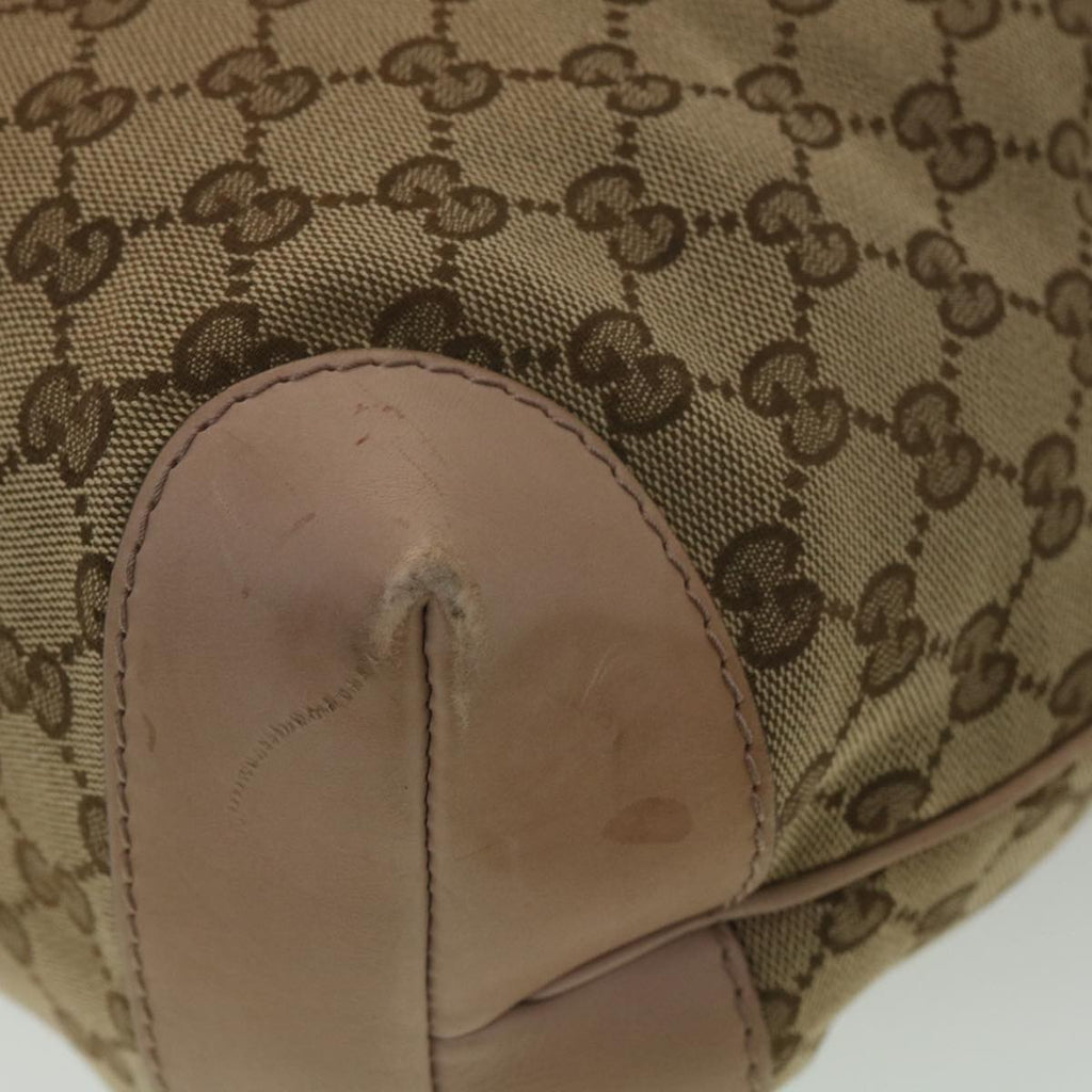 GUCCI GG Canvas Tote Bag Beige 305585 yk6207B