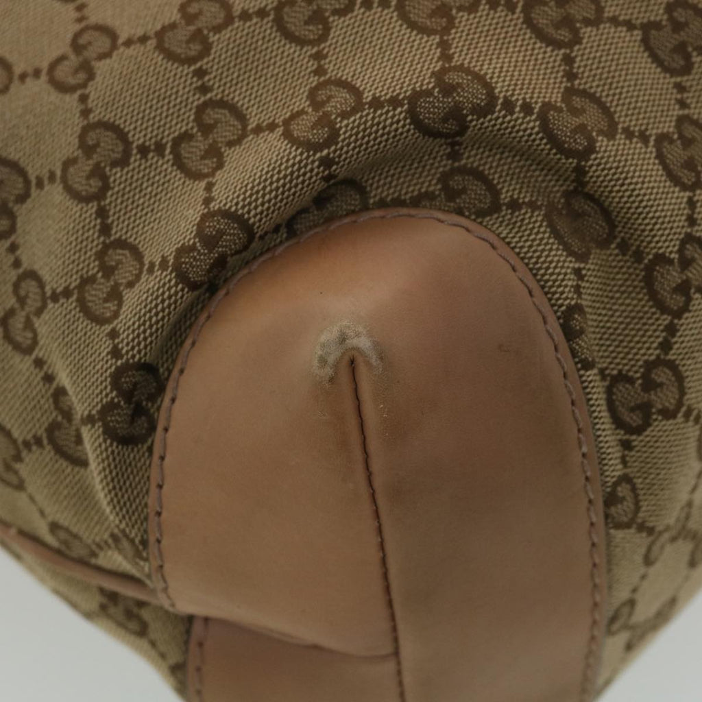 GUCCI GG Canvas Tote Bag Beige 305585 yk6207B