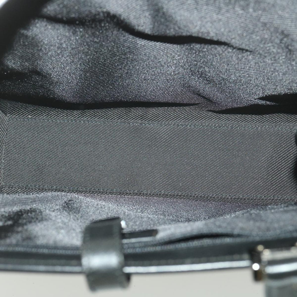 GUCCI GG Canvas Jackie Hand Bag Black 01715/3444 yk6249
