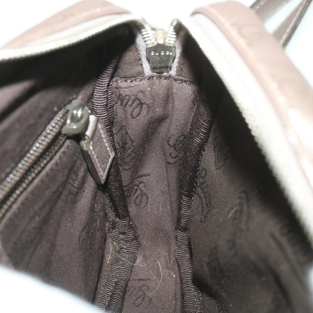 GUCCI GG Canvas Shoulder Bag Brown 201447 yk6269