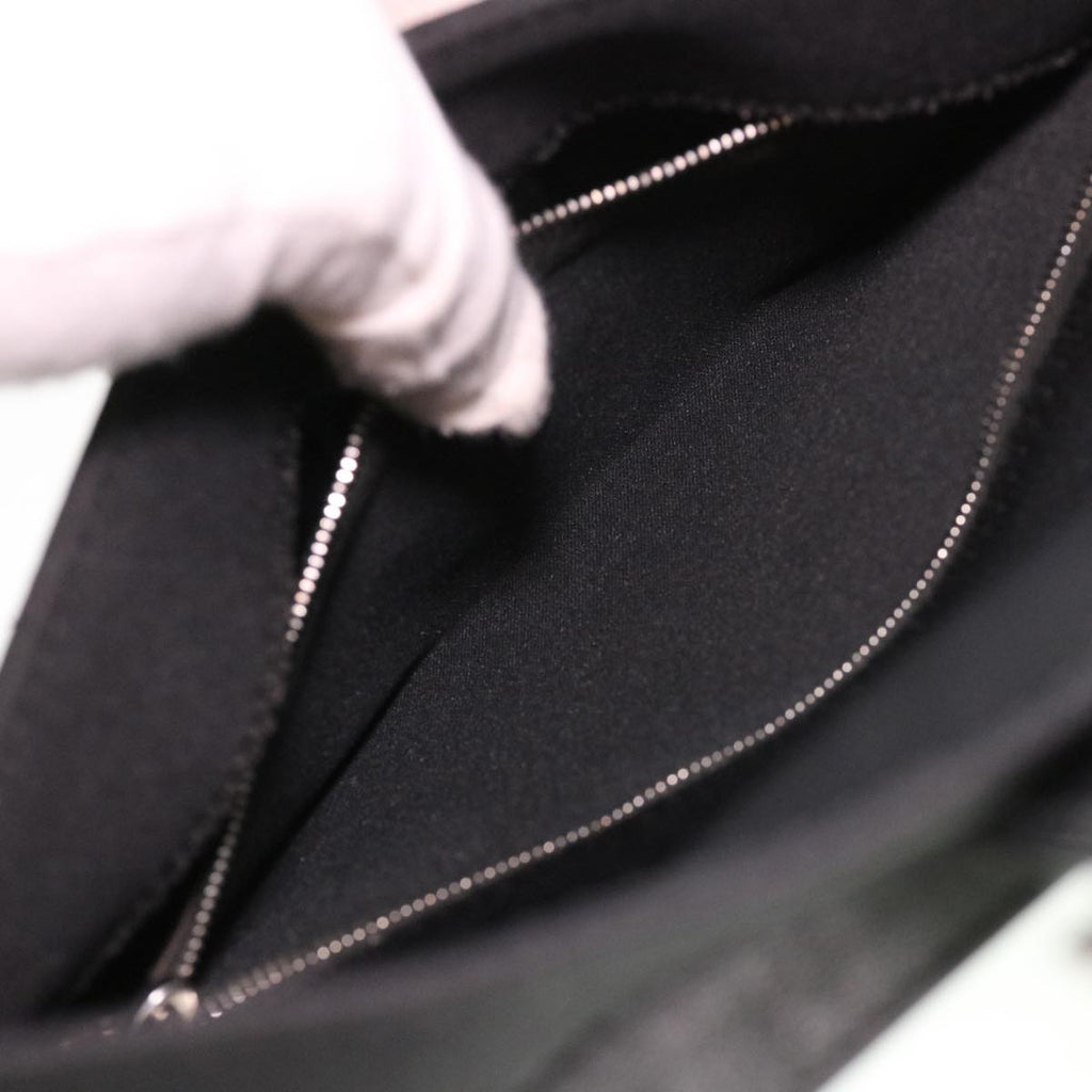 FENDI Mamma Baguette Shoulder Bag Nylon Black 2321.26424.099 yk6286