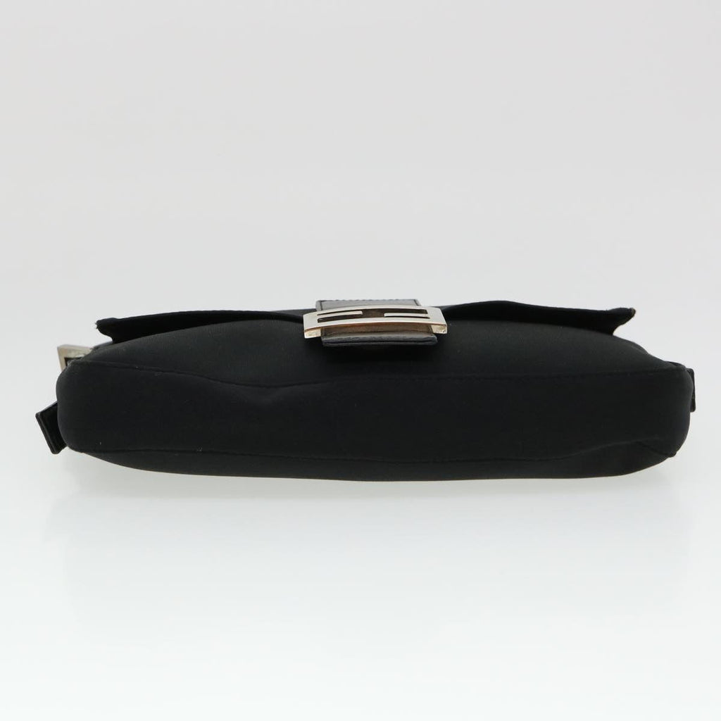 FENDI Mamma Baguette Shoulder Bag Nylon Black 2321.26424.099 yk6286