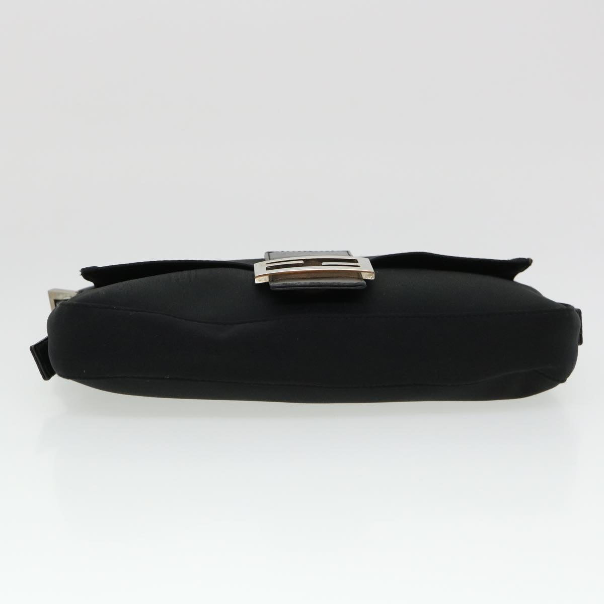 FENDI Mamma Baguette Shoulder Bag Nylon Black 2321.26424.099 yk6286