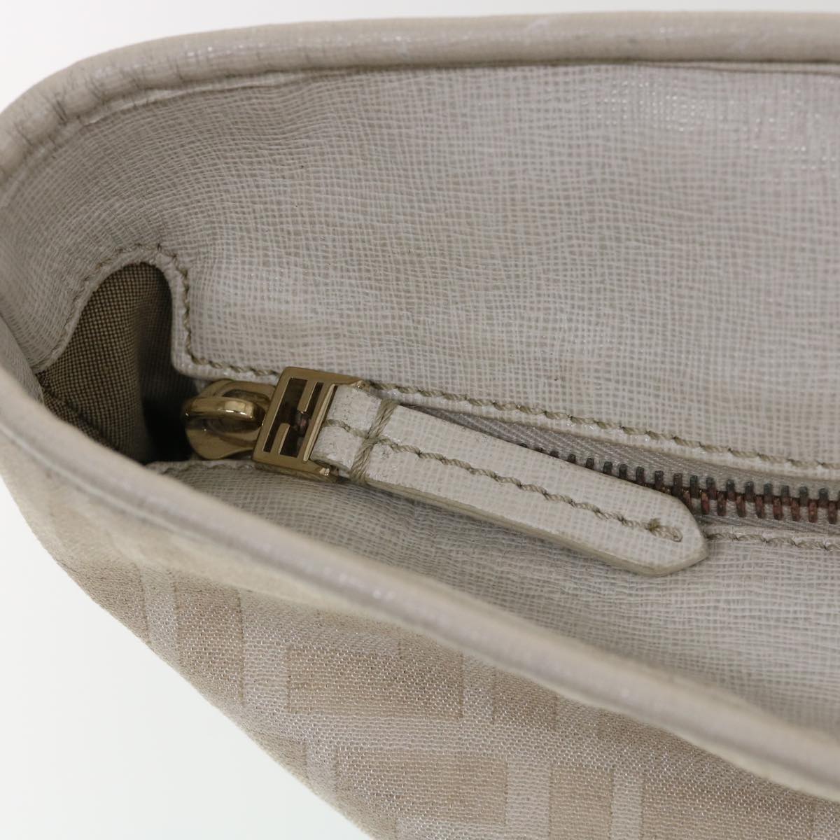 FENDI Zucca Canvas Tote Bag White 8BH185-HKN-128-2550 yk6324