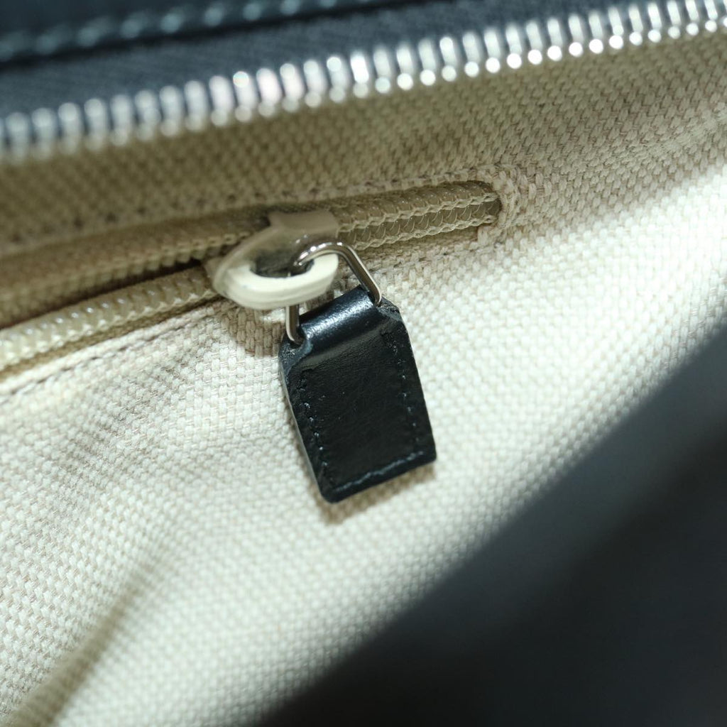 GUCCI GG Canvas Shoulder Bag Black 337598 yk6342