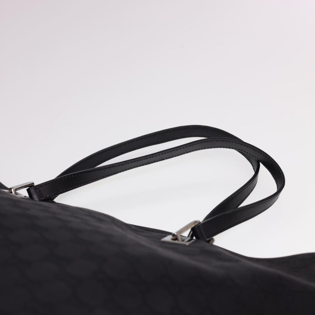 GUCCI GG Canvas Tote Bag Black 31242 yk6422