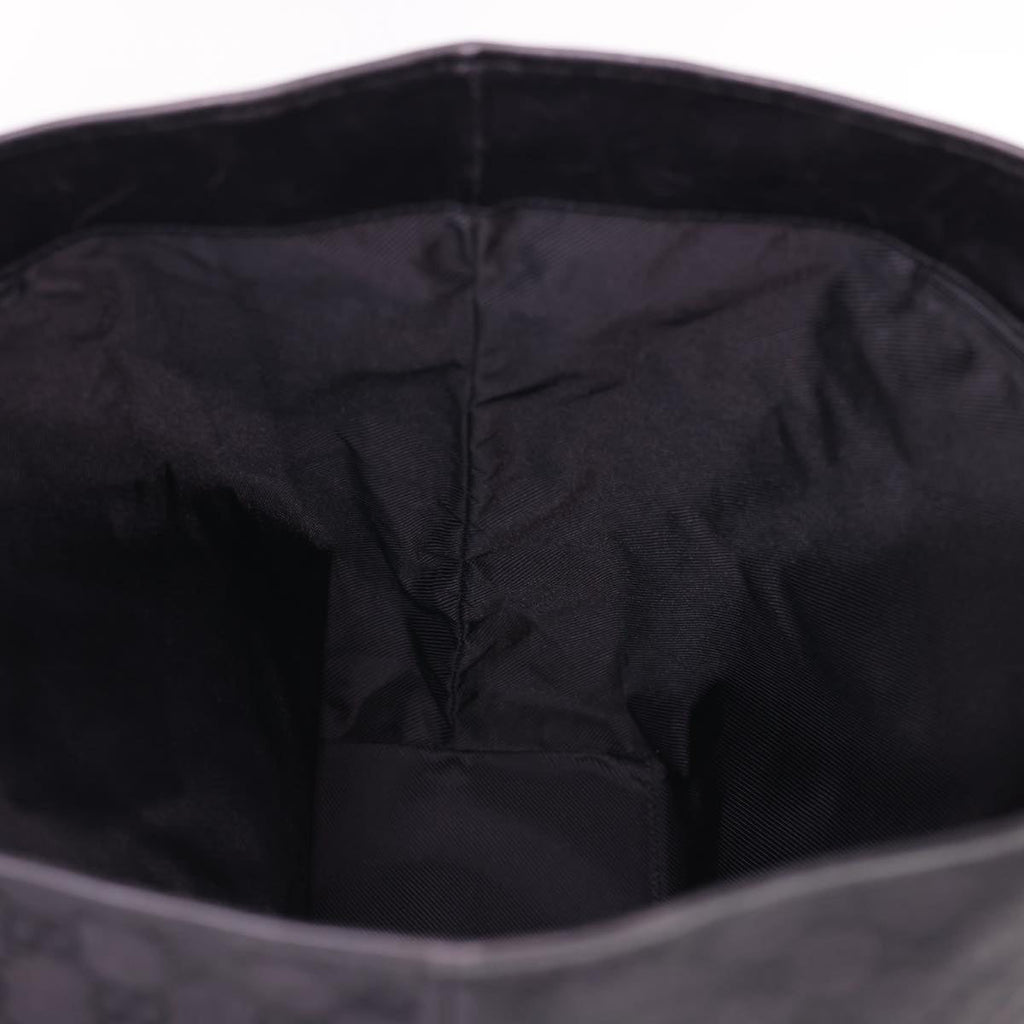 GUCCI GG Canvas Tote Bag Black 31242 yk6422