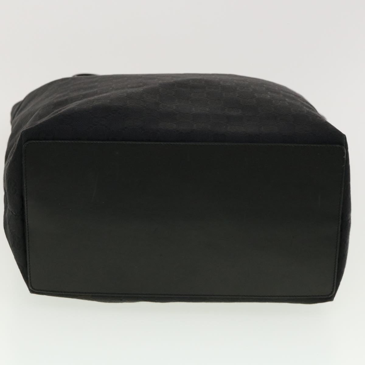 GUCCI GG Canvas Tote Bag Black 31242 yk6422