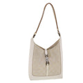 GUCCI GG Canvas Jackie Shoulder Bag Beige 001.3876 yk6453
