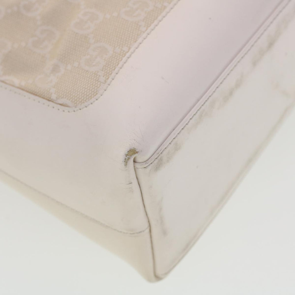 GUCCI GG Canvas Jackie Shoulder Bag Beige 001.3876 yk6453