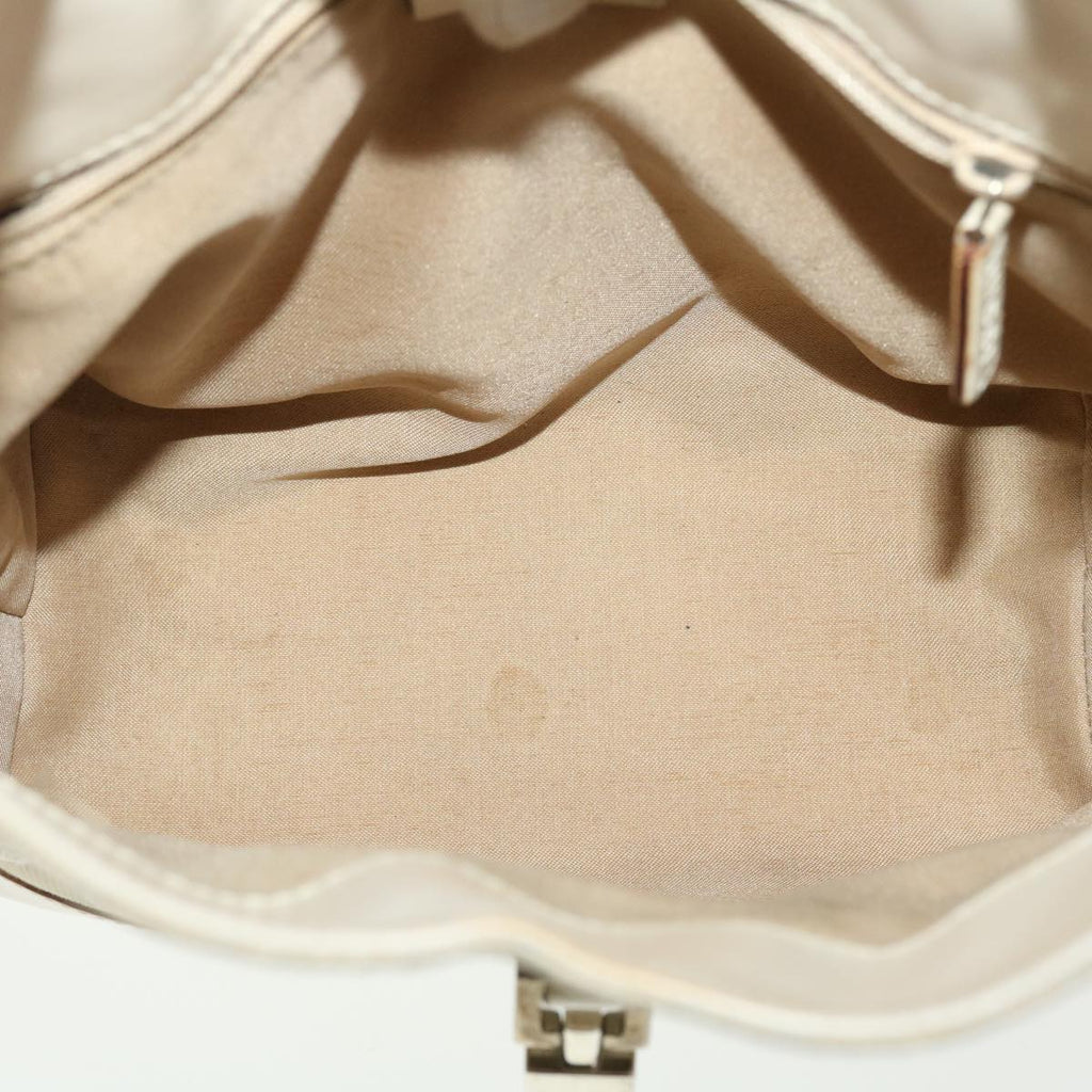 GUCCI GG Canvas Jackie Shoulder Bag Beige 001.3876 yk6453