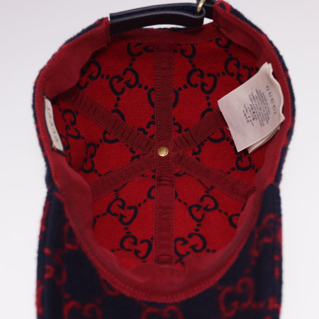 GUCCI Cap Wool M Red 517074 yk6463