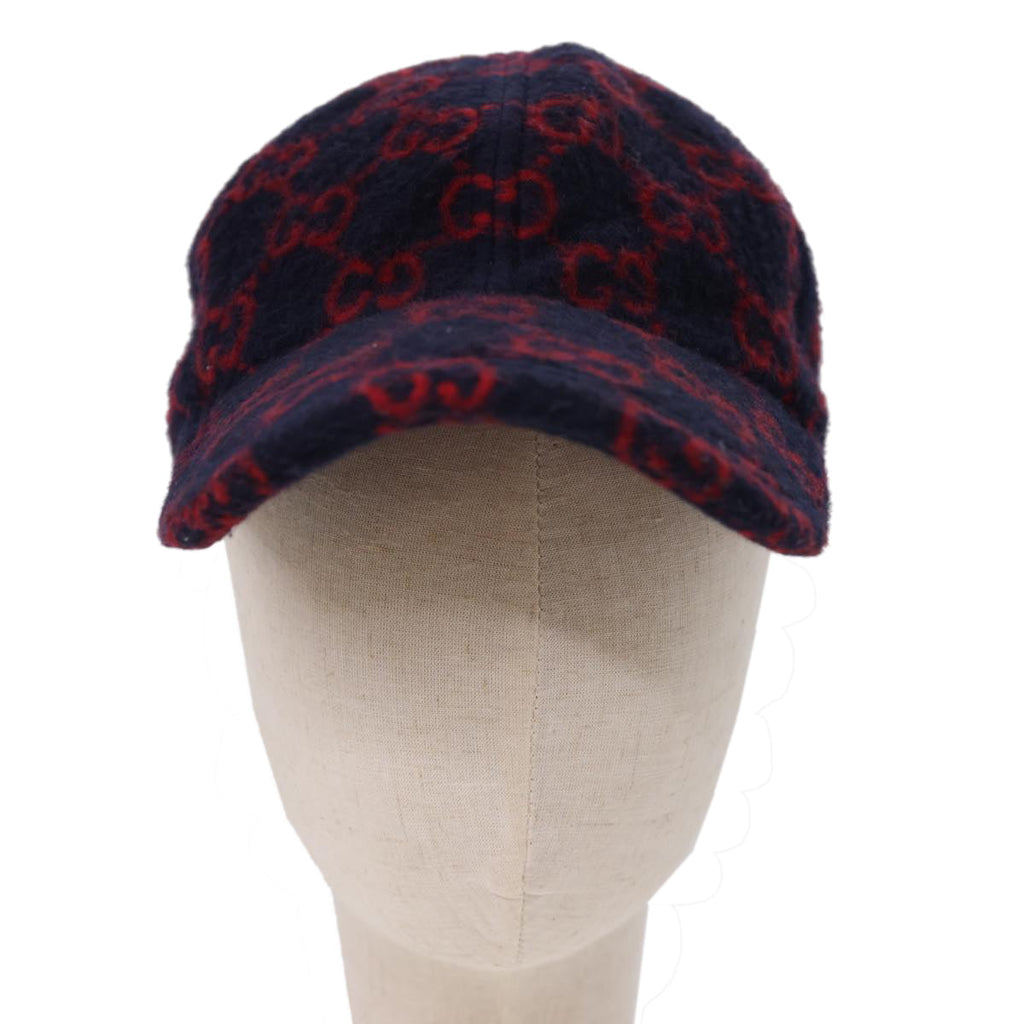 GUCCI Cap Wool M Red 517074 yk6463