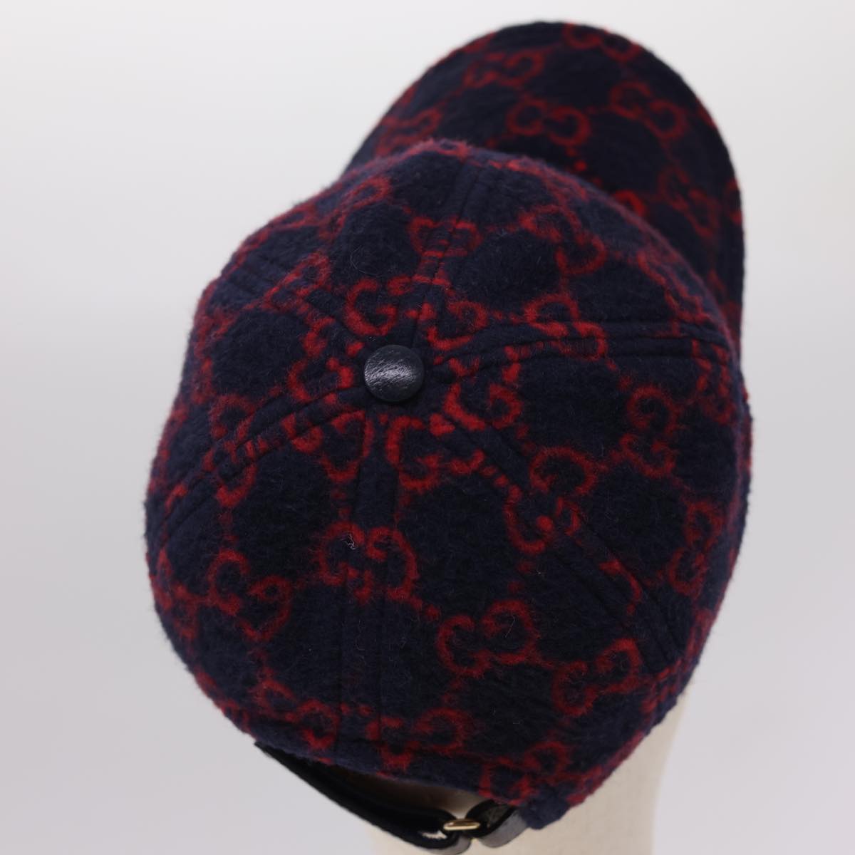 GUCCI Cap Wool M Red 517074 yk6463