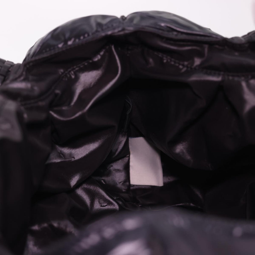 FENDI Spy Hand Bag Moncler Collaboration Nylon Black yk6510