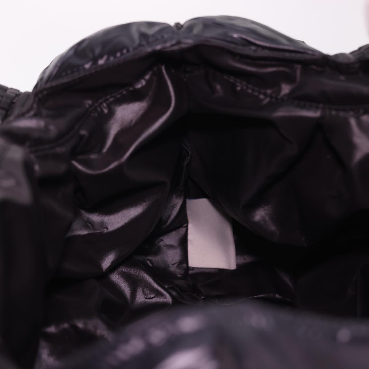 FENDI Spy Hand Bag Moncler Collaboration Nylon Black yk6510