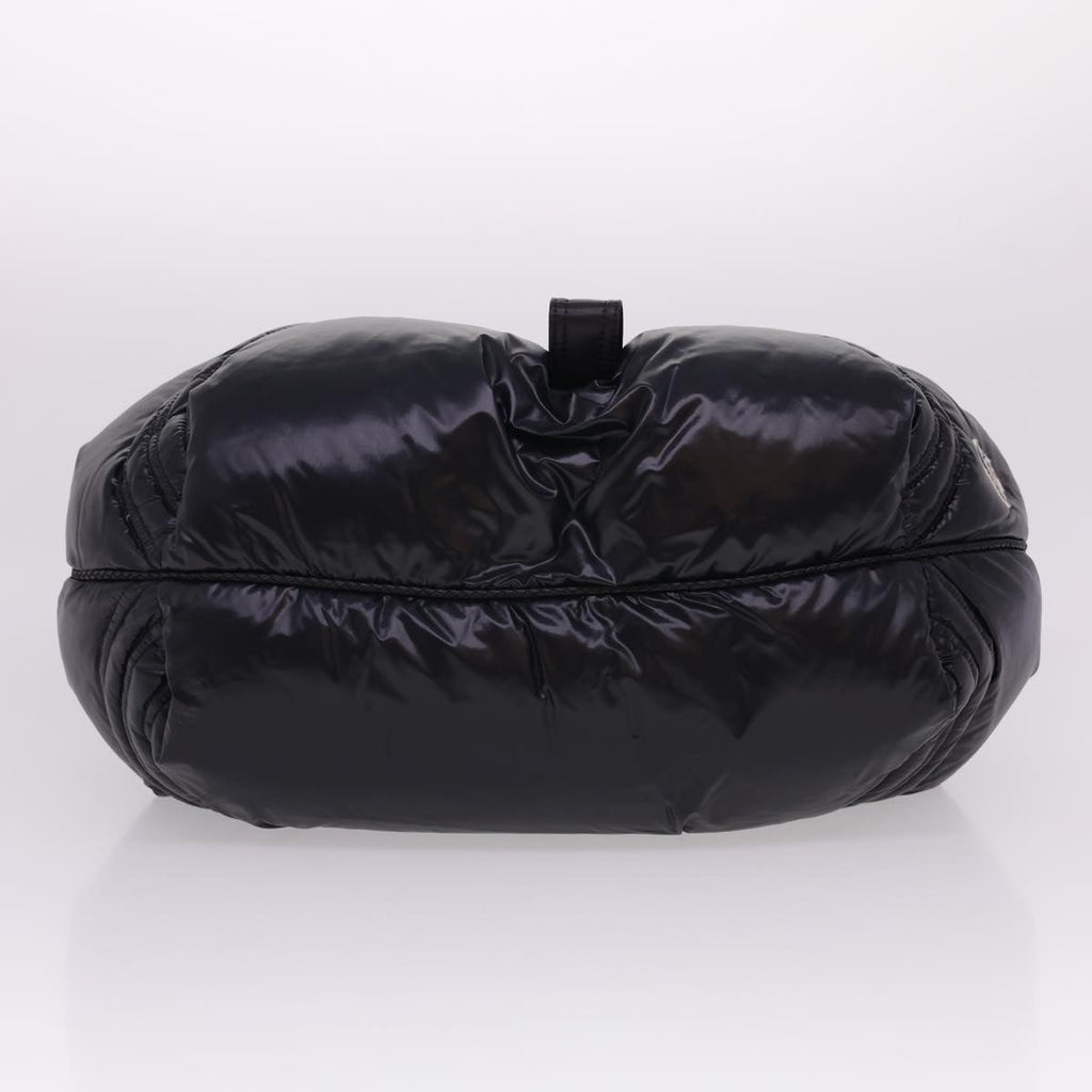 FENDI Spy Hand Bag Moncler Collaboration Nylon Black yk6510