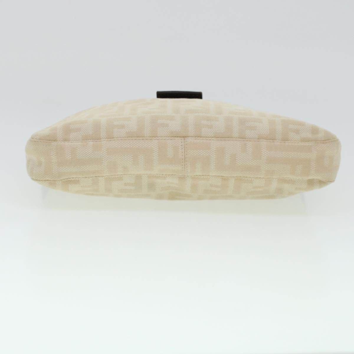 FENDI Zucca Canvas Mamma Baguette Shoulder Bag Beige 222826569008 yk6695B