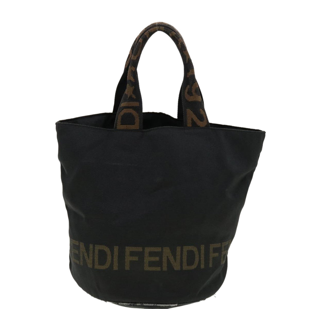 FENDI Hand Bag Nylon Black 2119 26526 089 yk6785