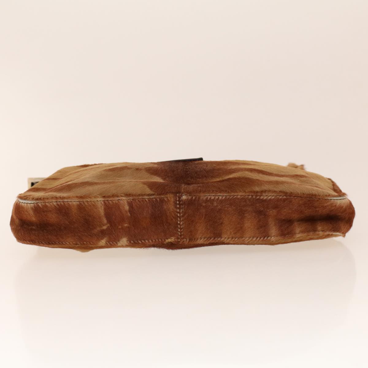 FENDI Mamma Baguette Shoulder Bag Harako leather Brown 2354/26569 yk6885B