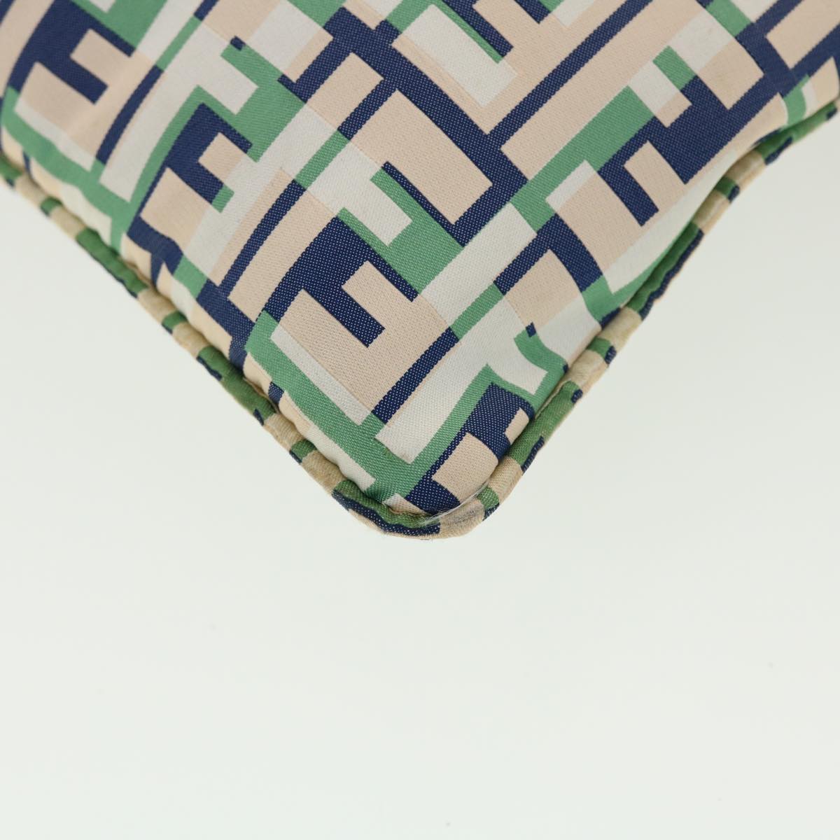 FENDI Zucca Canvas Tote Bag Green yk6886B