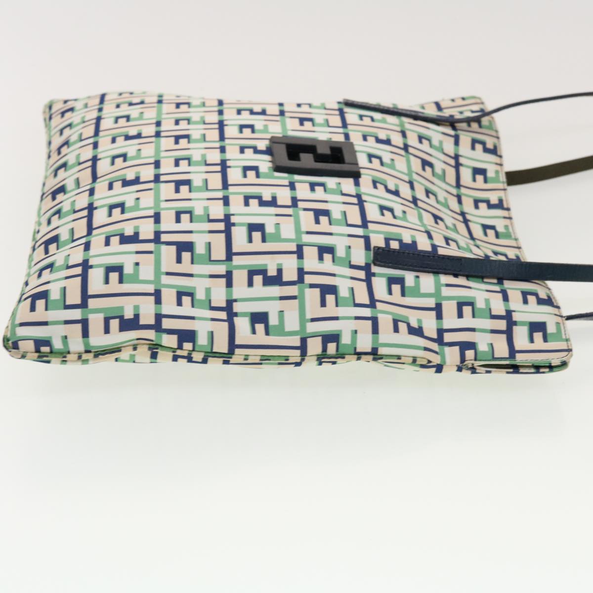 FENDI Zucca Canvas Tote Bag Green yk6886B