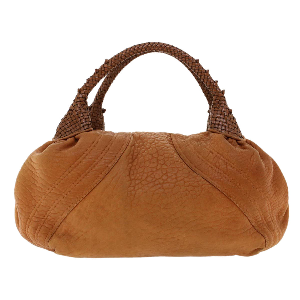FENDI Spy Bag Hand Bag Leather Brown 2305/8BR511/UN2/068 yk6891B