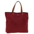GUCCI GG Canvas Tote Bag Red 295252 yk6894B