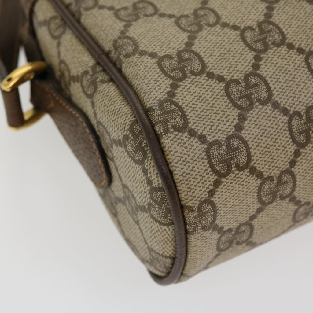 GUCCI GG Canvas Web Sherry Line Shoulder Bag Beige Red 56.02.087 yk6994B