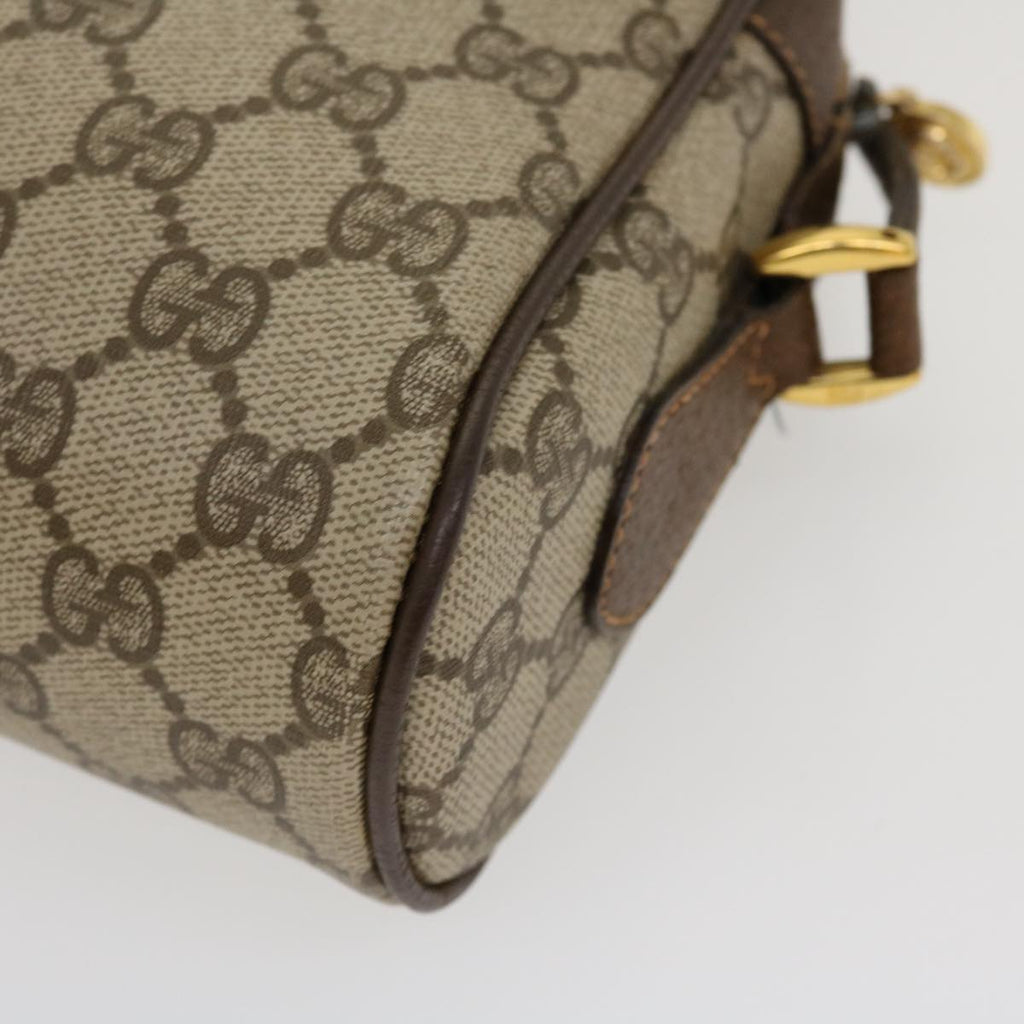 GUCCI GG Canvas Web Sherry Line Shoulder Bag Beige Red 56.02.087 yk6994B